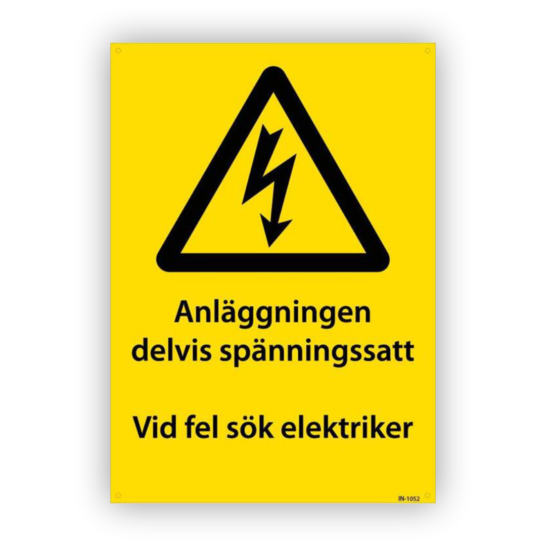 Delvis spänningssatt