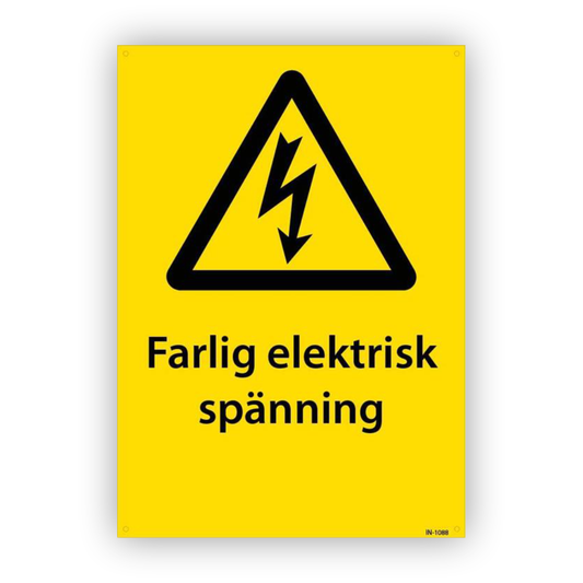 Farlig elektrisk spänning